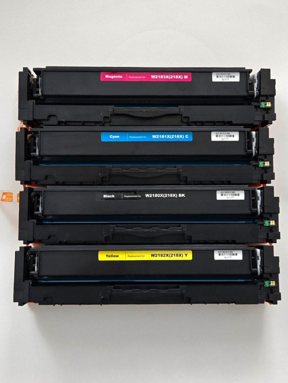 4 Pack HP218X Compatible High Yield Toner WITH CHIPS